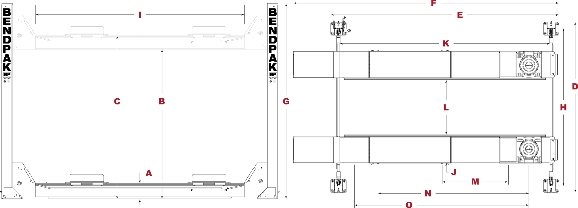 HD-9AE specs diagram