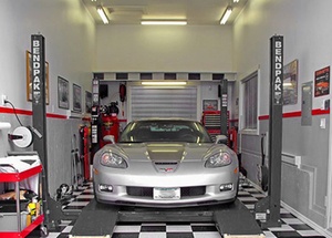 Corvette BendPak Four Post Parking Hoist Home Garage