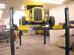 Hot Rod BendPak 4 Post Car Hoist