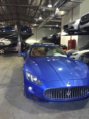 Maserati Dealership Car Storage Lifts