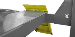 Four-Post Hoist Runway Ramps Wheel Chocks