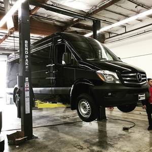 Sprinter Van BendPak Two Post Hoist