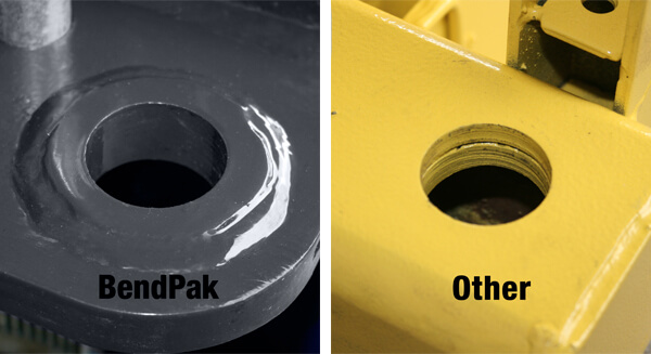 BendPak Attachment Holes