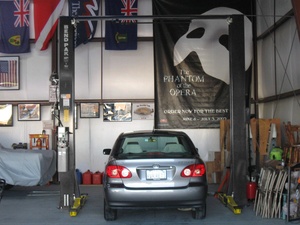 Two Post Hoist Automotive Garage BendPak