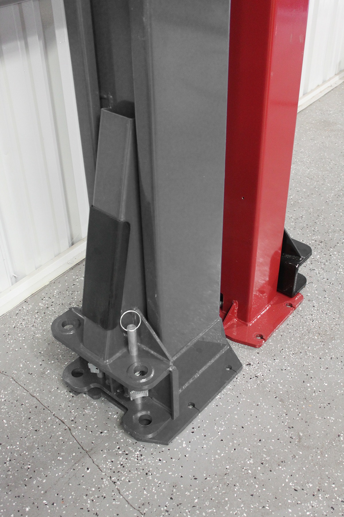 BendPak Two-Post Hoist and Challenger Two-Post Hoist Back-to-Back